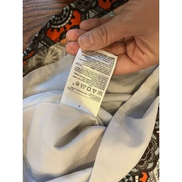 Banana Republic Women's 6 Colorful Short Sleeve Mini Shift Dress Casual Business - Picture 9 of 9